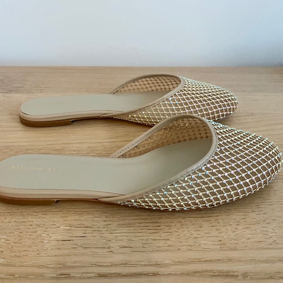 Reformation Melly Flat Mule - Picture 1 of 2